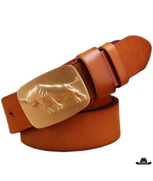 Ceinture de Western Couleur Camel À commander