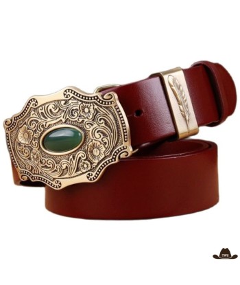 Ceinture Style Western Marron Femme Venez acheter