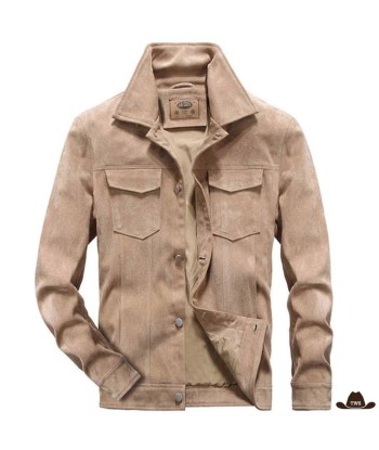 Veste de Cowboy Marron Homme destockage