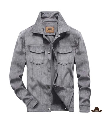 Veste de Cowboy Marron Homme destockage