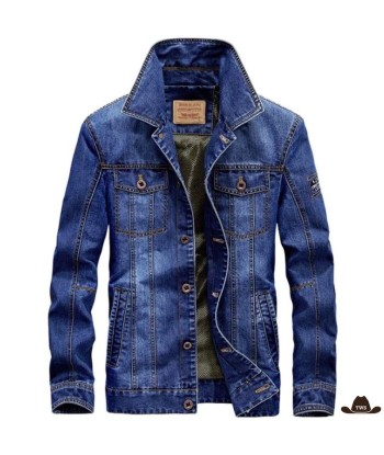 Veste en Jean Western Homme 50% de réduction en Octobre 2024