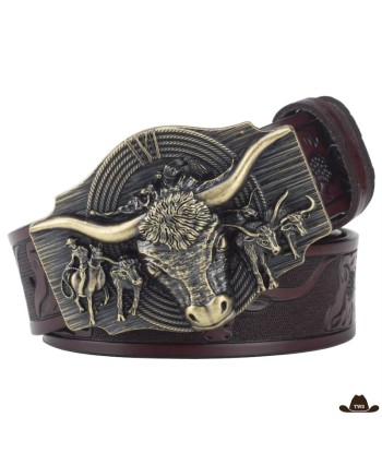 Ceinture Country Pour Jean Homme brillant des détails fins