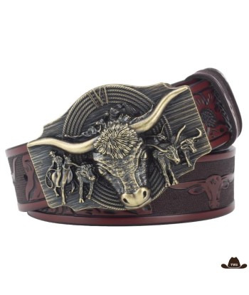 Ceinture Country Pour Jean Homme brillant des détails fins