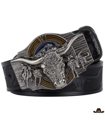 Ceinture Country Pour Jean Homme brillant des détails fins