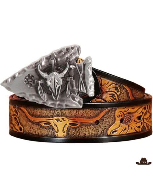 Ceinture Homme Western Cuir Repoussé suggérées chez