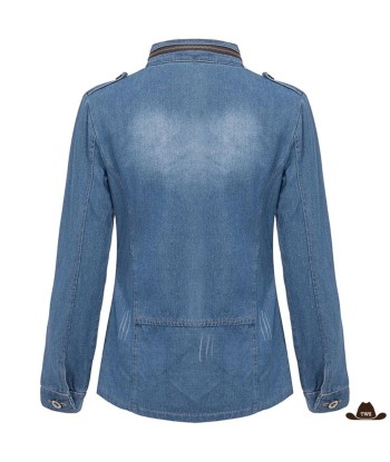 Veste Jean Western Femme les muscles