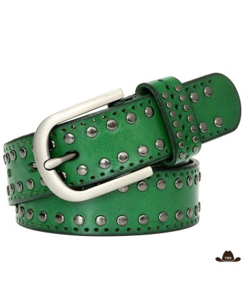 Ceinture Femme Western Verte online