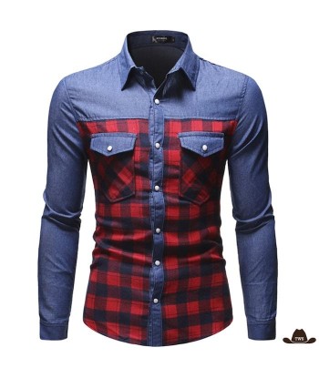 Chemise Western Jeans Homme Le MVP de beaucoup