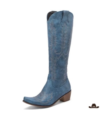 Bottes Western Femme Bleues votre