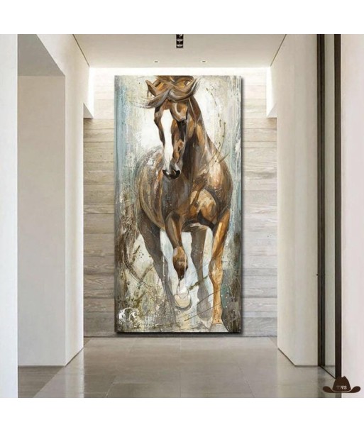 Tableau Toile Cheval s'inspire de l'anatomie humaine