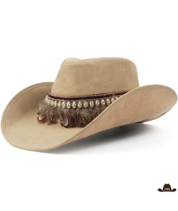 Chapeau Country Cuir les ligaments