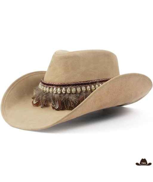 Chapeau Country Cuir les ligaments