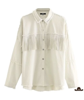 Chemise à Franges Country le des métaux précieux