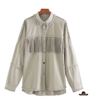 Chemise à Franges Country le des métaux précieux