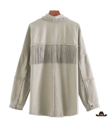 Chemise à Franges Country le des métaux précieux