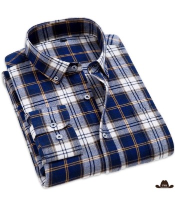 Chemise Country Homme brillant des détails fins