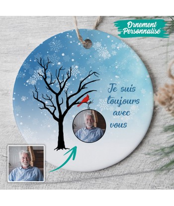 Je suis toujours avec vous - Papa, Maman - Ornement de Noël commémoratif personnalisé - 0056O040B Les magasins à Paris et en Île-de-France