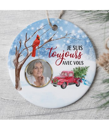 Je suis toujours avec vous - Papa, Maman - Ornement de Noël commémoratif personnalisé - 0057O040A plus qu'un jeu 