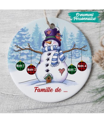 Famille - Noël en famille - Ornement de Noël personnalisé - 0076O000I outlet