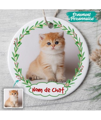 Amoureux des chats - Ornement de Noël  personnalisé  - 0111O040D pas cher chine