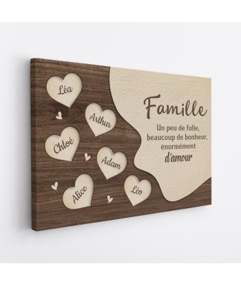 Famille - Cadeau Personnalisé | Toile pour Famille 50% de réduction en Octobre 2024