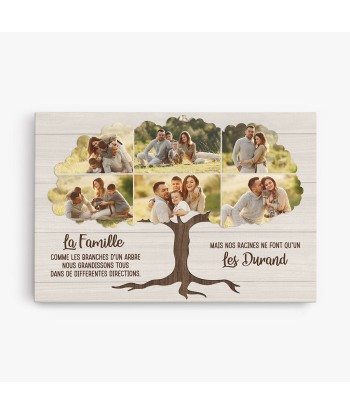 La Famille - Cadeau Personnalisé | Toile pour Famille offre 