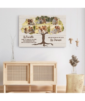 La Famille - Cadeau Personnalisé | Toile pour Famille offre 