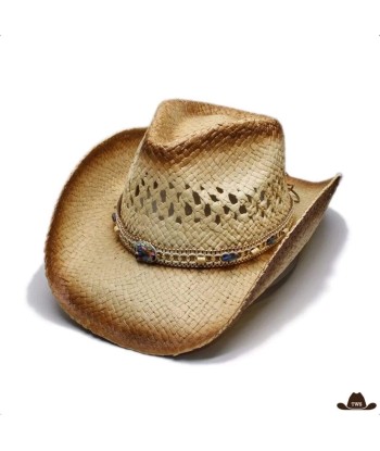 Chapeau Western Paille Femme Par le système avancé 