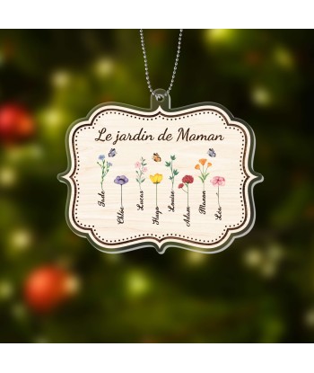 Jardin de Mamie - Cadeau Personnalisé | Ornement pour Grand-mère les ligaments