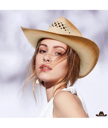 Chapeau Western Paille Femme Par le système avancé 