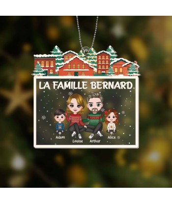 La Famille Bernard - Cadeau Personnalisé | Ornement pour Famille Toutes les collections ici