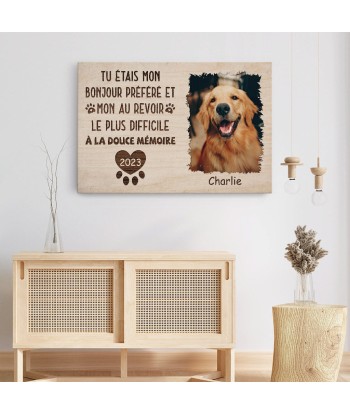 Tu Etais Mon Bonjour Préféré Et Mon Adieu Le Plus Difficile Pour Chien suggérées chez