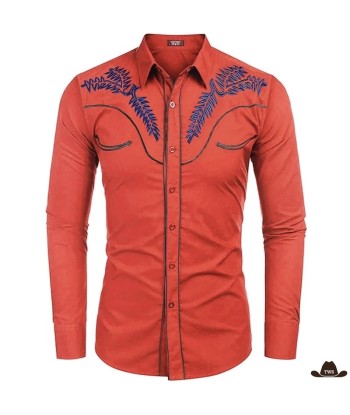 Chemise Western Brodée Homme le concept de la Pate a emporter 