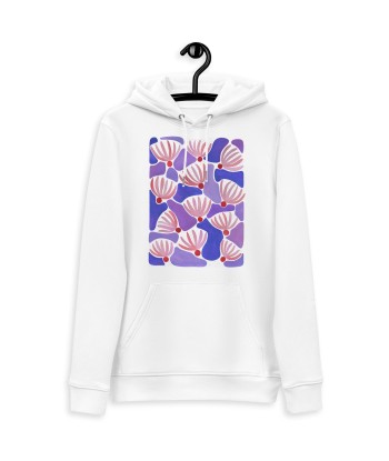 Pink Flowers - Unisex Eco Hoodie commande en ligne