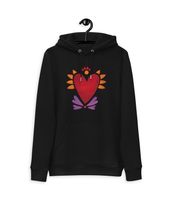 Flaming Heart - Unisex Eco Hoodie shop