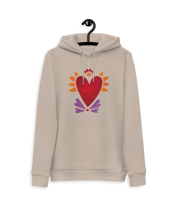 Flaming Heart - Unisex Eco Hoodie shop