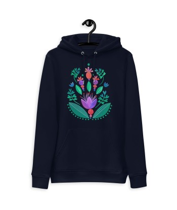 Balancing Flowers - Unisex Eco Hoodie Faites des économies