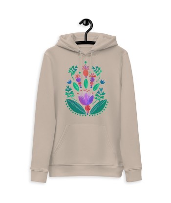 Balancing Flowers - Unisex Eco Hoodie Faites des économies