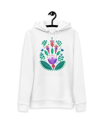 Balancing Flowers - Unisex Eco Hoodie Faites des économies