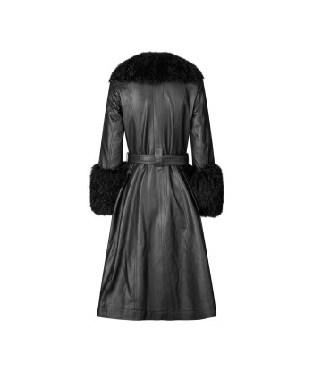 Foxy Shearling Coat — Black paiement sécurisé