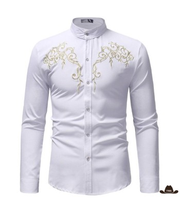 Chemise de Western Homme Noire le concept de la Pate a emporter 