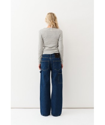 Salma Jeans — Indigo Blue rembourrage situé sous