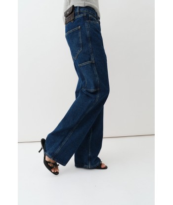 Salma Jeans — Indigo Blue rembourrage situé sous