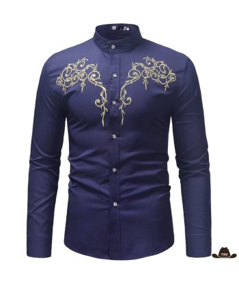 Chemise de Western Homme Noire le concept de la Pate a emporter 