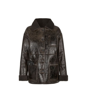 Ada Jacket — Distressed Brown acheter en ligne