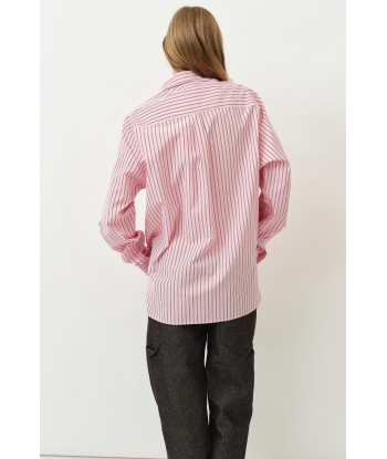 William Shirt — Berry Stripe Livraison rapide