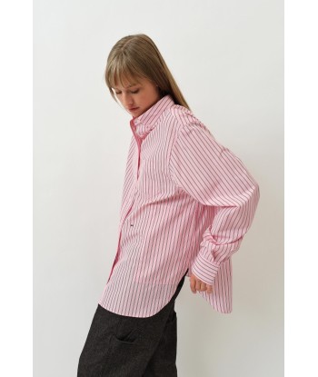 William Shirt — Berry Stripe Livraison rapide