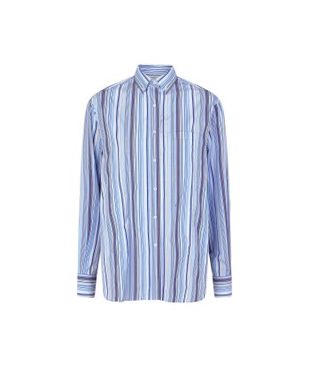 William Shirt — Blue Stripe de pas cher