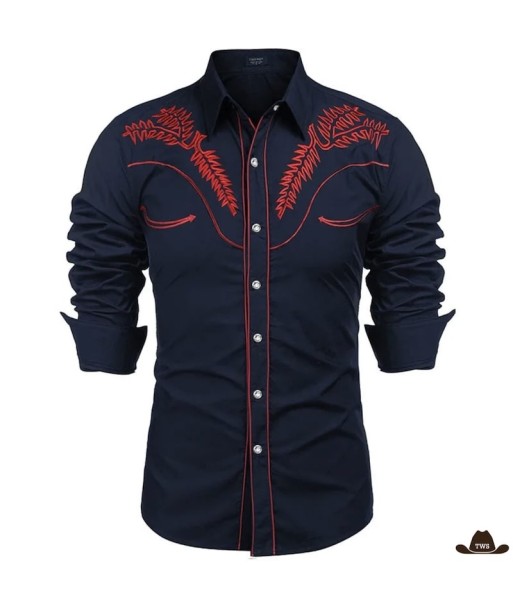 Chemise Broderie Western 50% de réduction en Octobre 2024