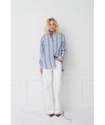 William Shirt — Blue Stripe de pas cher